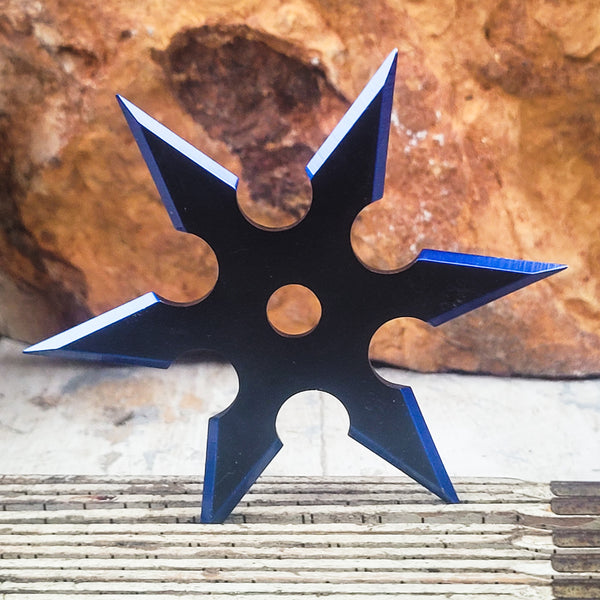 Kohga Silver Throwing Stars - Real Life Shuriken - Ninja Weapons